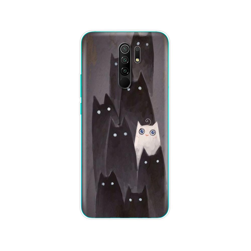 For Xiaomi Redmi 9 Case Silicon Back Cover Phone Case For Redmi 9 Soft Case 6.53 Inch Etui Coque Bumper Shockproof Protective