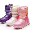 Fashion Real Wool Children Snow Boots Winter Warm Kids Shoes Casual Sneakers Waterproof Girls Princess Shoes Natural Fur Child Boots