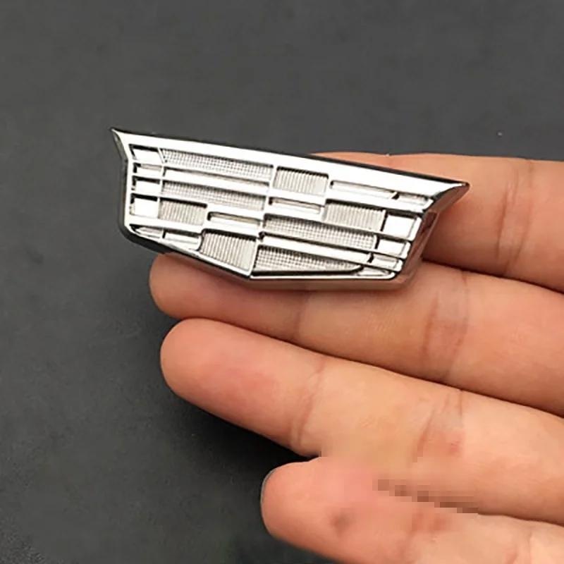 3D Металлическая эмблема автомобиля Наклейка на крыло, бок, задний багажник для Cadillac Escalade DTS SRX XT5 XTS ATS BLS CT4 CT5 CT6 CTS SLR SLS