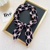 New Scarves Silk Scarves Women'S Spring And Autumn Season Long Decorative Professional Scarves Summer Thin Styles Paired With Shirts Stylish