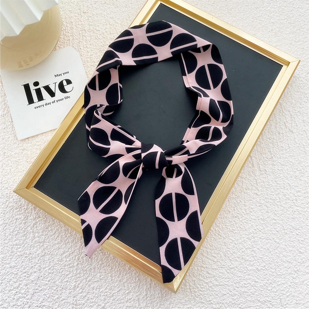 New Scarves Silk Scarves Women'S Spring And Autumn Season Long Decorative Professional Scarves Summer Thin Styles Paired With Shirts Stylish