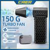 CAER Turbo Jet Violent Fan с сумкой для хранения 130000 об/мин Скорость ветра 52 м/с Портативный мини-воздуходувка Ручные инструменты для продувки пыли в автомобиле
