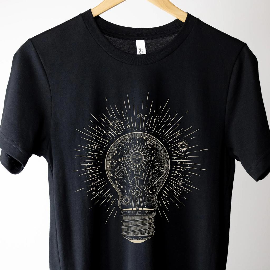 Space Moon T-Shirt for Men's Planets Tee Outer Space Shirt, Astronomer Gifts, Space Geeks Present, Nasa Astrology, Astronomy Tee