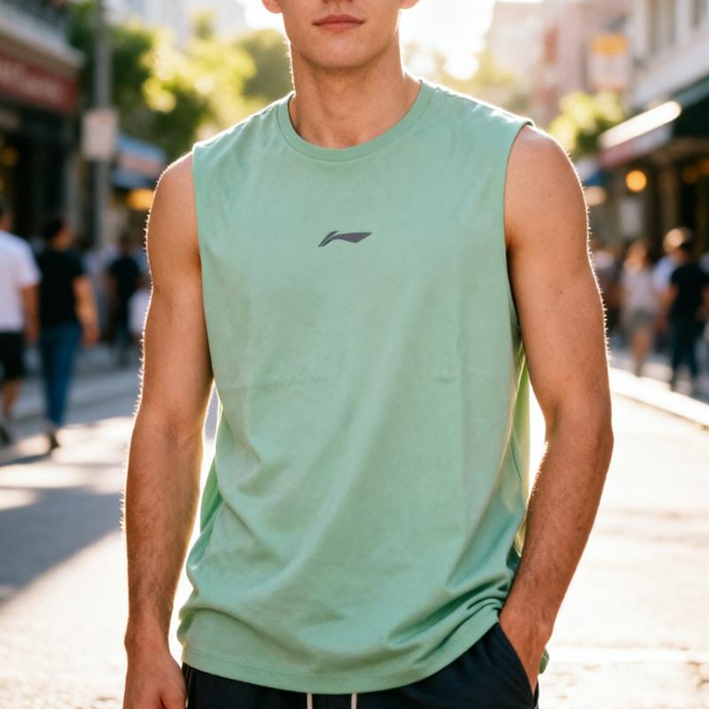 Men's Li-Ning Li Ning Tank Top Men's Sky Green