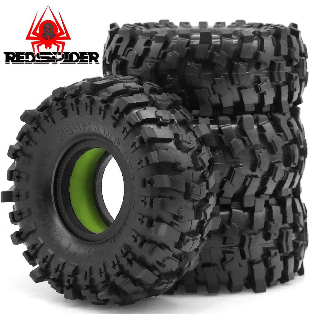 RS Red Spider Off-Road RC Vehicle with 1.9 African Lion Tires, EVA Sponge, 4WD - Available in Red, Black, Blue, Green, White