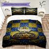Union Saint Gilloise Pattern Bedding uilt Set uilt Cover Pillowcase Home Decoration Birthday Gift (1 * duvet cover + 2 * pillowcase without core)