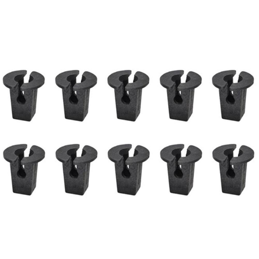 10 шт. Крышка двигателя автомобиля, поддон, брызговик, винт, фиксатор, крепеж, зажимы, болт N90974701