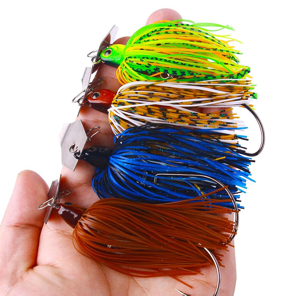 16 г 20 г приманка Chatter Bait Spinner Bait без сорняков рыболовная приманка Buzzbait воблер болтовня для окуня, щуки и судака