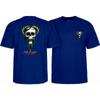 Powell Peralta Skateboard Mcgill Skull Snake Royal Blue Unisex T-Shirt