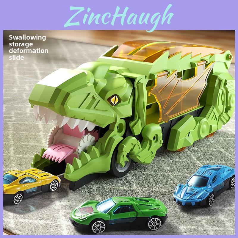 Dinosaur Absorption Car With Alloy Track For Childrens Cognitive And Motor Skills Development