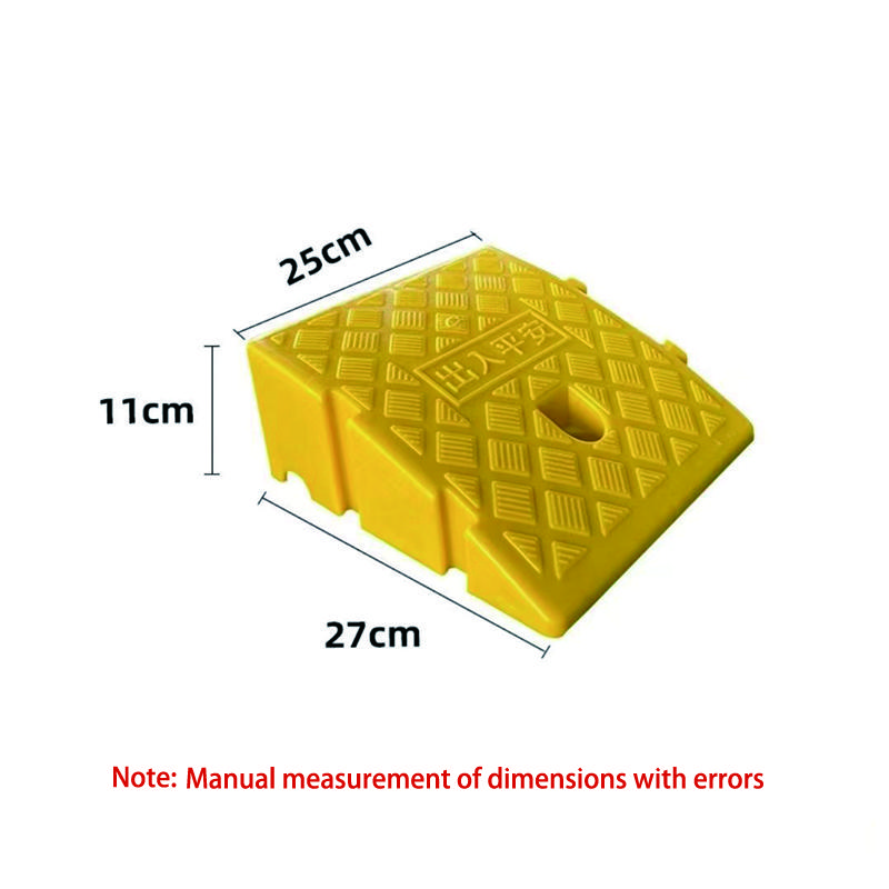 Car Bike Motorcycle Wheelchair Curb Ramp Portable Lightweight Curb Ramps Heavy Duty Plastic Threshold Ramp Mat Pad