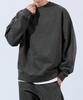 Худи Top Boy, прочное, с пигментной окраской, оверсайз, угольный