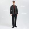 Langdeng Spring Suit Junior Business Dress Qianniao Grid Single Western Coat Top