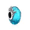 Original 925 Sterling Copper Charms Family Tree Love Heart Mom Pendant Beads Fit Brand Bracelets Necklaces Women DIY Zircon