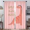 Dinosaur Tulle for Bedroom Anti-mosquito Curtains for Camera Curtains Child Room Blackout Curtain Halloween Decoration Shades