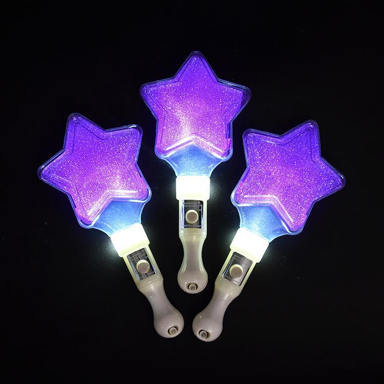 Purple Star Glow Stick Headband for Kids' Concert Luminous Props