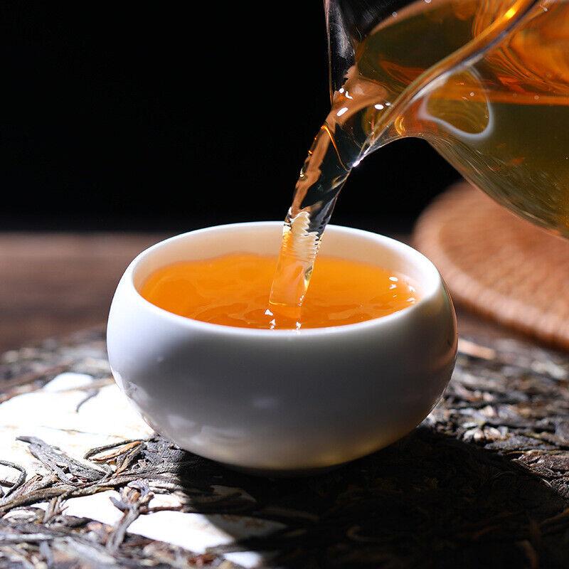 357г Юньнаньский чай Пуэр Иу Мятный Хо-Тан Мин Цянь Сырой чай Пирог из семи семян