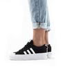 Adidas Nizza Platform Black Women Sneakers Core-Black Footwear-White FV5321