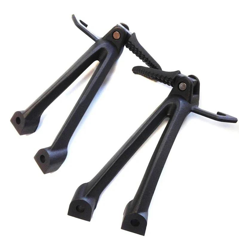 Мотоциклетные задние подножки для пассажира, подножки, комплекты кронштейнов для подножек, из алюминиевого сплава, для Suzuki GSXR 600 750 2006-2007, левая/правая