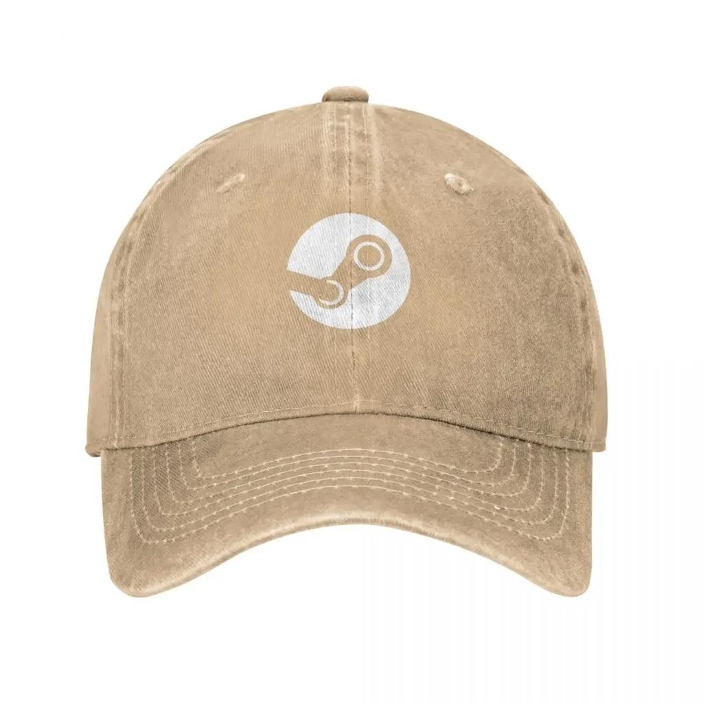 Best seller steam logo merchandise essential t shirt Baseball Cap Hat Beach custom Hat Golf Wear Hat Unisex Luxury For Women Unisexs