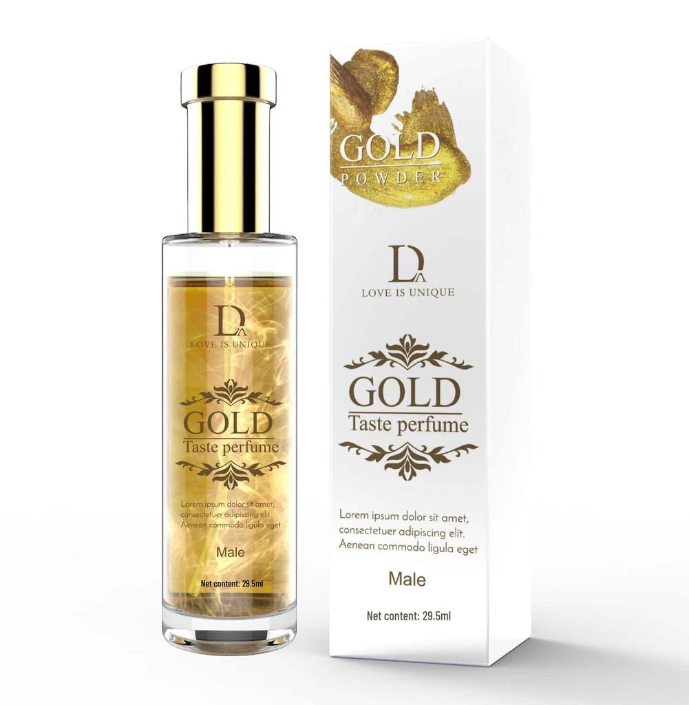 Exclusively Love Gold Powder Perfume 50ml: Portable Unisex Fragrance for Couples