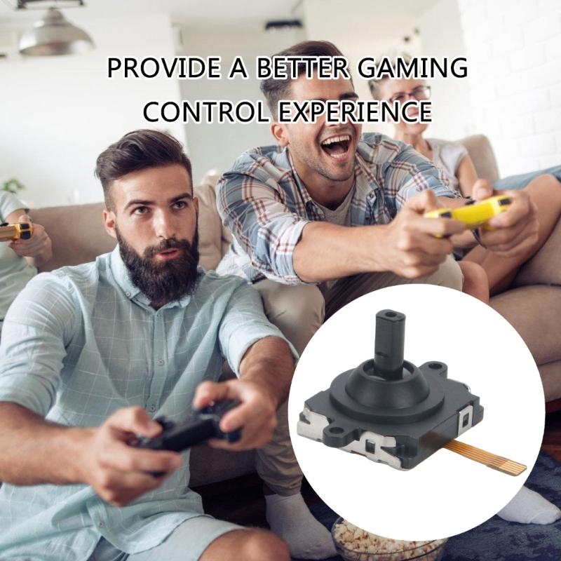 1PC Joystick Replacement for 3 Controller, Joystick Analog Thumb Stick Repair Kit for 3 Accessories