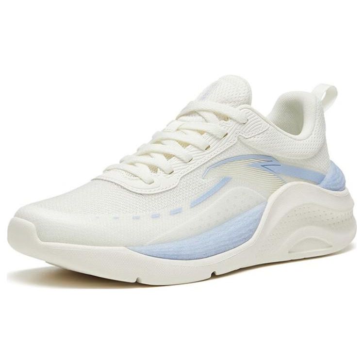 Anta Кроссовки женские Shenxing Non-Slip Wear-Stick Low-Toop Training Shoes White Blue 122327718-1