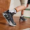 Li Ning Детские кроссовки из синтетической кожи, удобные, нескользящие, амортизирующие, износостойкие, дышащие, низкие, для баскетбола, мужские YKBU082-1
