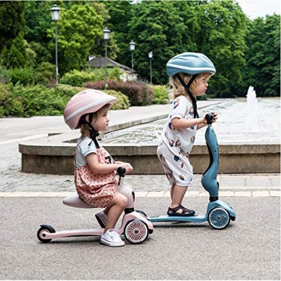 И Scoot and Ride Kickboard Three Wheels Kick (Поездка на скутере) Детская [Шоссе 1] (Сталь)