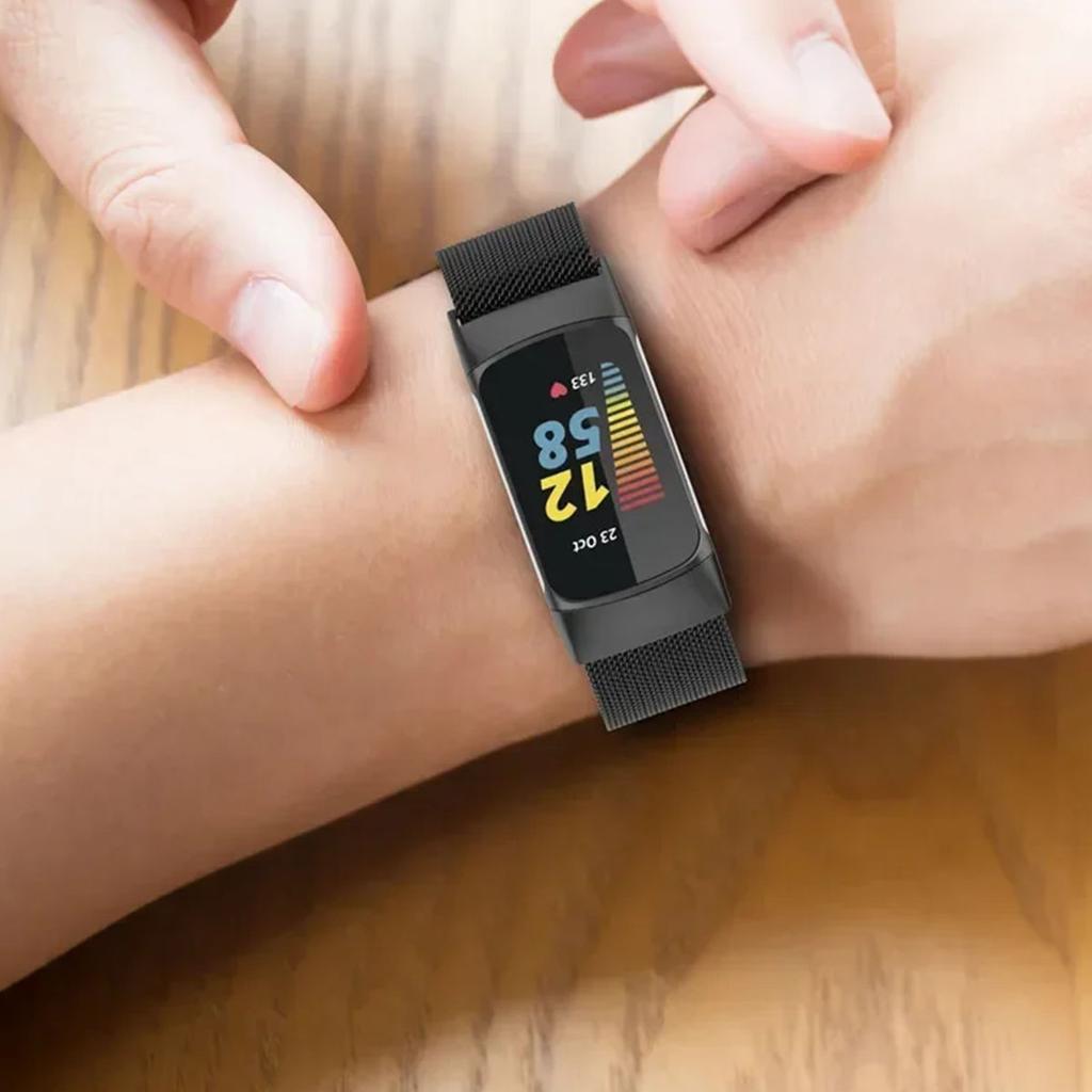 Спортивный нейлоновый ремешок для Fitbit Charge 6 5 Эластичный дышащий ремешок для часов для Fitbit Charge 5/Charge 6 Плетеный браслет Correa