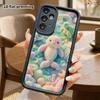 Чехол для телефона: 2D плоский, подходит для Samsung Galaxy A34 A35 M05 M06 S20 S22 S21 FE Plus 5G, защитный чехол, плюшевые маленькие животные, идеален для Рождества и Хэллоуина