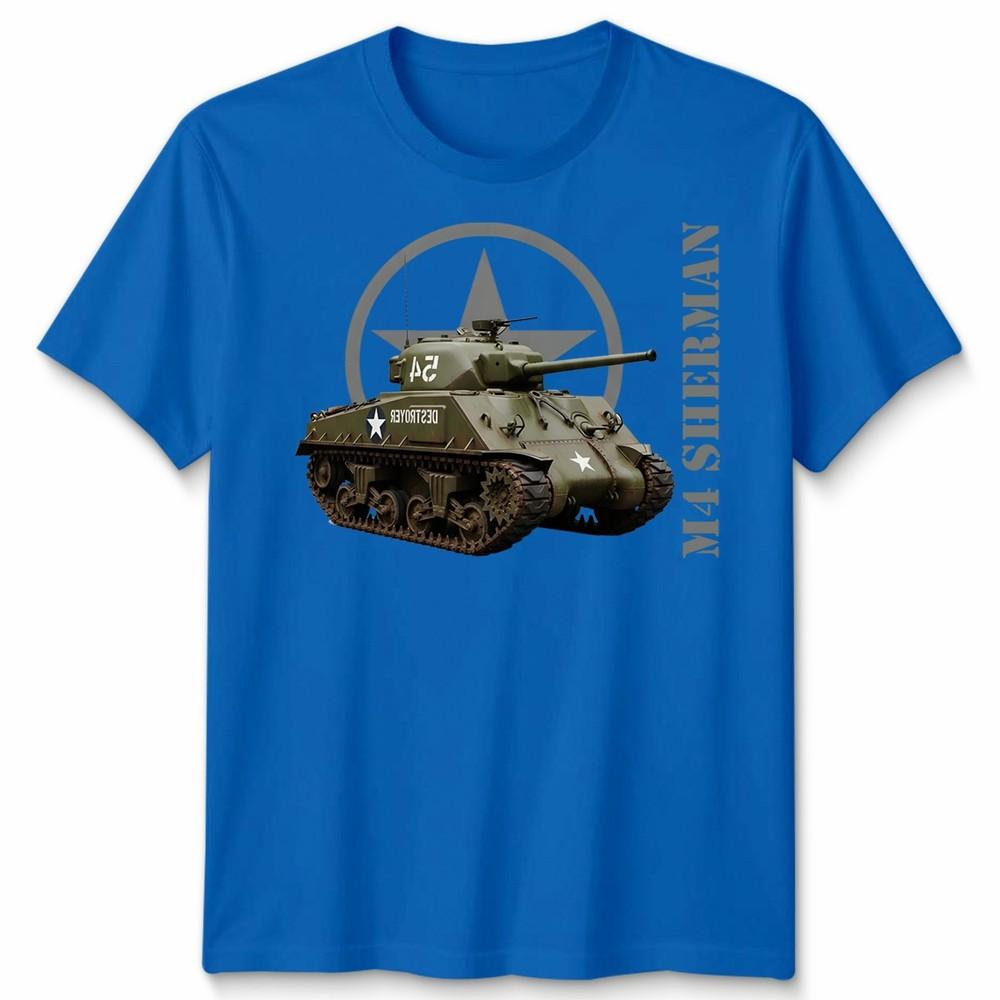 M4 Sherunisex Tank Unisex T Shirt Military Ww2 D Day Historical Vehicle Tee