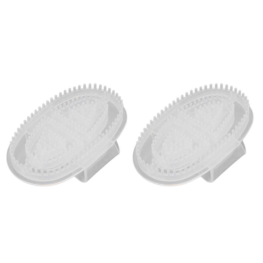 2pcs Meridians Brush Home Beauty Salon Travel Portable Fatigue Relief Massage Brush for Back Neck
