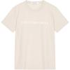 Comfortable Round Neck Short Sleeve T-Shirt Men Tops Ivory J321612-ACI