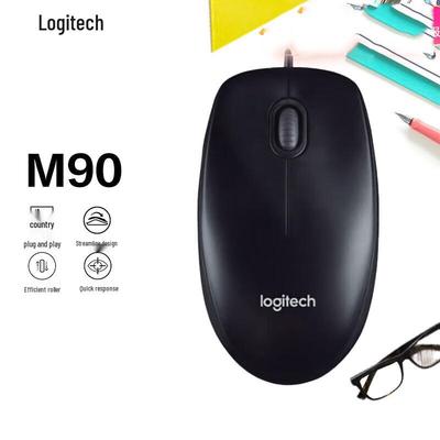 Logitech M90 Проводная USB Оптическая Мышь