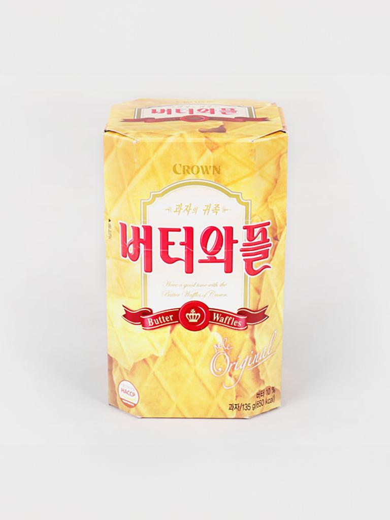 Crown Butter Waffle Biscuits 135g