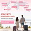 Термощетка дюймовая, Нагреваемая круглая щетка для укладки феном с отрицательными ионами и керамикой, Быстро нагревающийся плойка