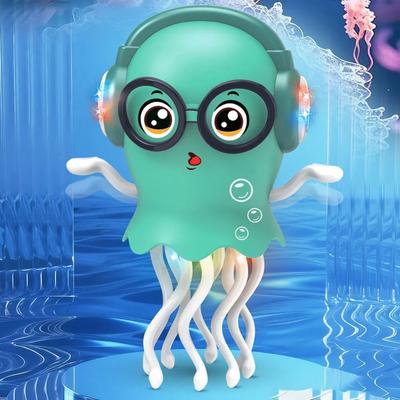 Пластиковая электрическая танцующая игрушка-осьминог Интерактивная симуляция Ползающий Интерактивная коллекция игрушек-осьминогов Подвижная