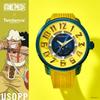 TENDENCE ONE PIECE Collaboration Usopp Quartz 10 ATM Water Mineral Yellow TY532023 Watch, Model, Movement, Resistance, Glass, Dial, Unisex,