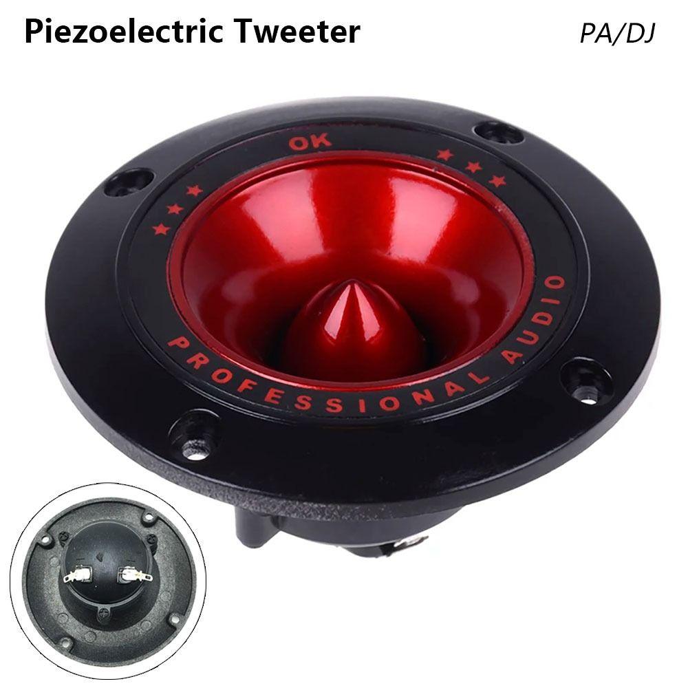 1Pcs 3" Audio Speaker Treble PA/DJ Ceramic Piezo Loudspeaker for Home Subwoofer Stage Sound