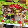 Christmas Decorations: Adult Children's Photo Frame Props Party Supplies