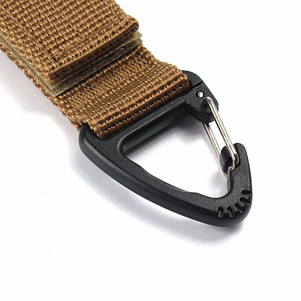 Многофункциональный зажим для ремня Molle из тесьмы, пряжка для карабина, высокопрочная нейлоновая подвесная цепь