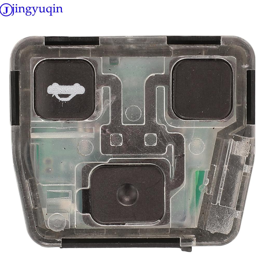 Jingyuqin Remote Car Key Shell 2/3 BTN для Toyota Yaris Prado Tarago Camry Corolla 315/433 МГц Управление