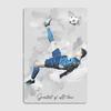 King of Football CR7 Poster Metal Tin Sign Truck Indoor and Outdoor Home Bar Coffee Kitchen Wall Decoration