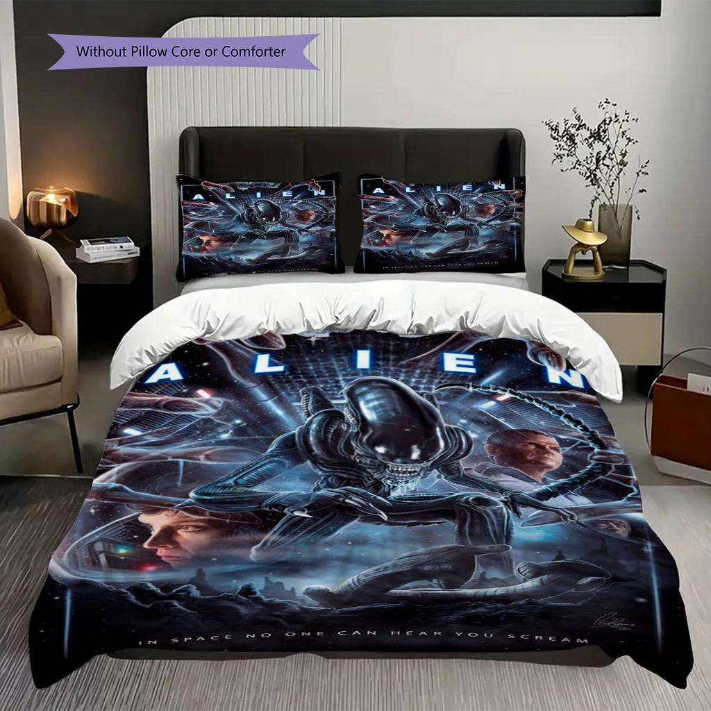 Predator Adventure Threepiece Set 1 Duvet Cover 2 Pillowcase Without Core Duvet Cover And Pillowcase Christmas Birthday Gift Bedding Set