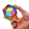 Scientific Magic Prism Cube 40Mm Hexahedral Crystal Magic Cmy Cube 3D Color Cube Photography Prism Workspace Table Ornament Toys