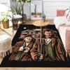 1pc Home Alone Pattern Area Rug, Anti slip Non Shedding Stain Resistant Carpet