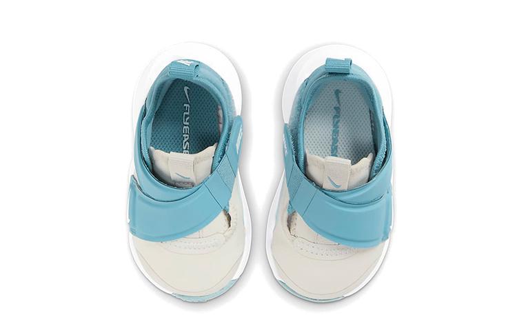 Nike Flex Advance Износостойкие Низкие Детские Кроссовки Бежевый Белый Синий Для Младенцев И Малышей CZ0188-001