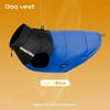 Pet Clothes Autumn and Winter Waterproof Reflective Dog Cotton-padded Clothes Can Be Towed Big Dog Clothes Pet Clothing