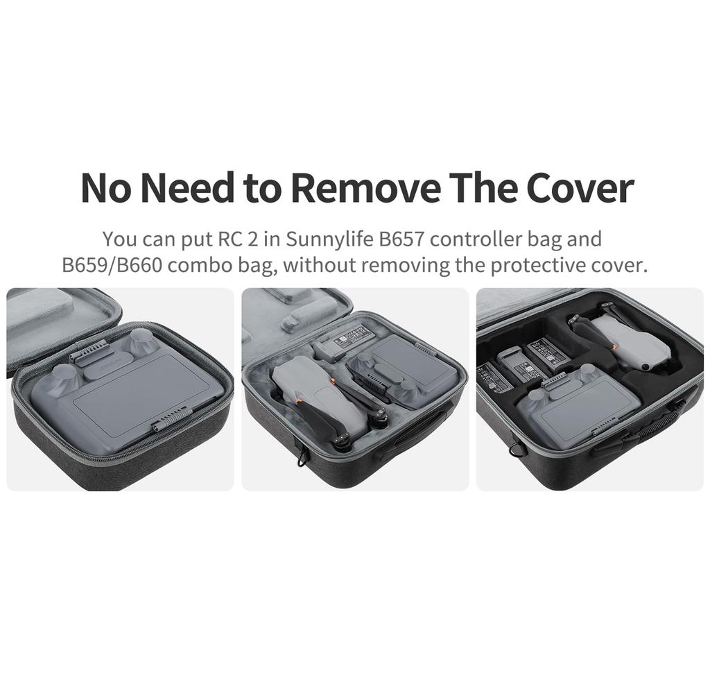 Sun Visor Cover for DJI Mavic 4 RC 2 Remote Control Sun Joystick Screen Protector for DJI Mavic 4 4 RC 2 Sunshade Drone Accessories 2-in-1 Pro, Hood,